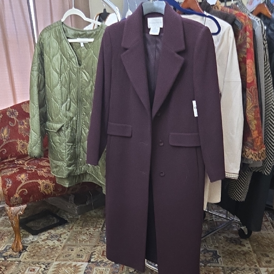 Final Final Price WoolCashmere Overcoat New